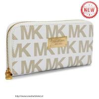 michael kors continental logo groot ivoor portefeuilles Shop Almere Stad flan5682